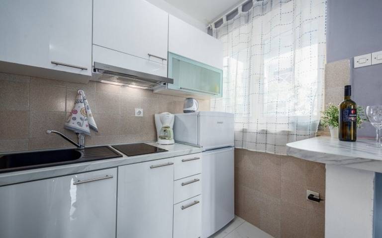 Studio flat with terrace and sea view Rabac, Labin (AS-16022-a) — photo 3