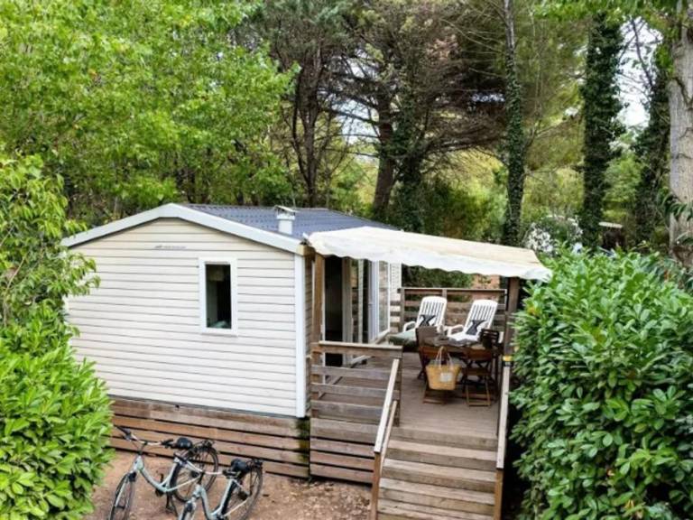 Mobile home with terrace & heated pool | Pets are welcome — photo 4