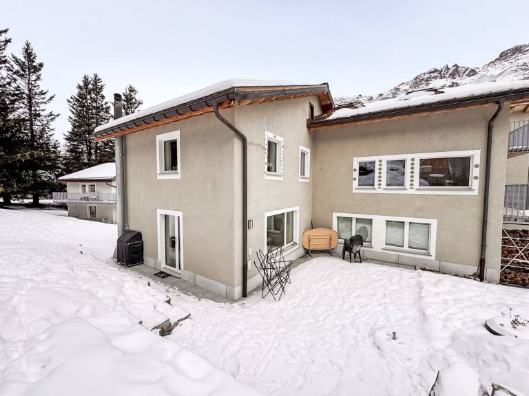 Ferienwohnung mit Hund in Pontresina,  f&uuml;r max. 6 Personen