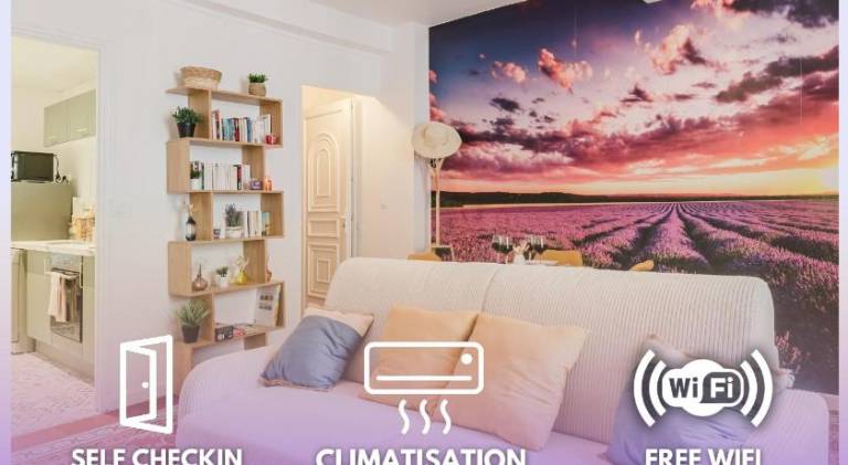 Fully equipped charming rental apartment | Next to Popes' Palace | Suitable for remote work | Dogs allowed in Avignon