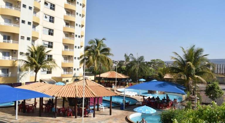 Serviced apartment with sauna, pool & jacuzzi in Caldas Novas
