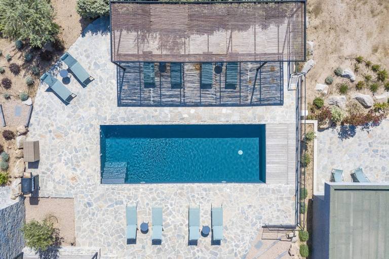 Villa with garden, terrace & private pool in Zonza