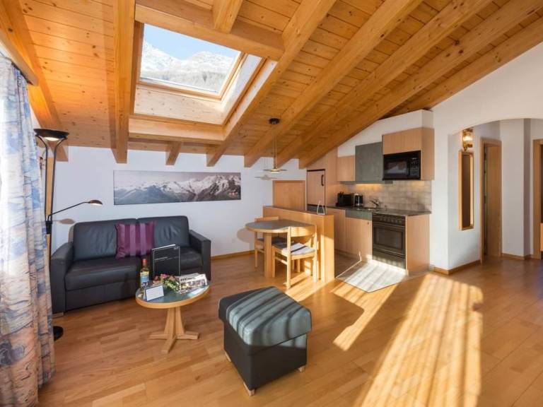 Ferienwohnung mit Hund in Saas-Fee für max. 3 Personen Ferienwohnung mit Hund in Saas-Fee für max. 3 Personen