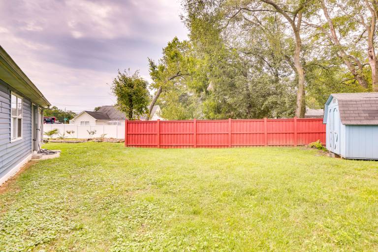 Greensboro Vacation Rental w Patio Yard