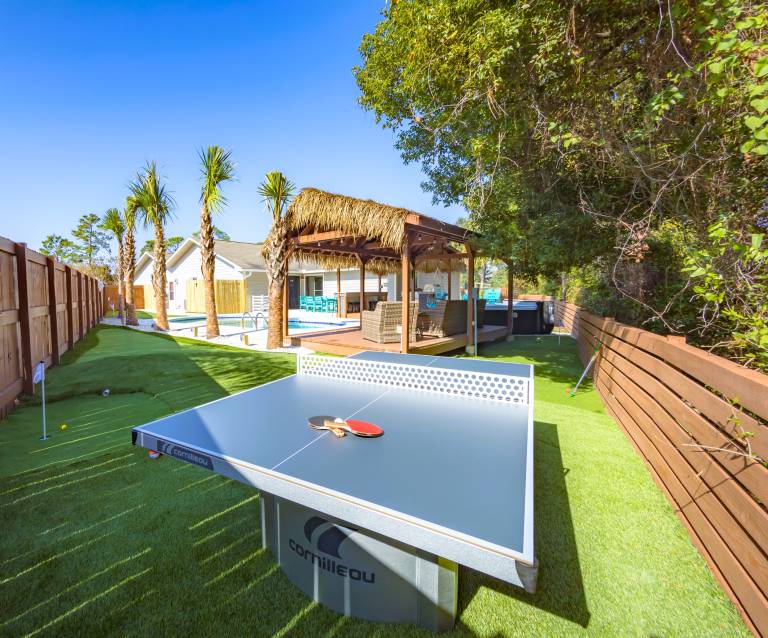 Beach house with Heated Pool, Hot Tub, Fire Pit, GAM RM, Mini&Disc Golf, 100" T. V — photo 2