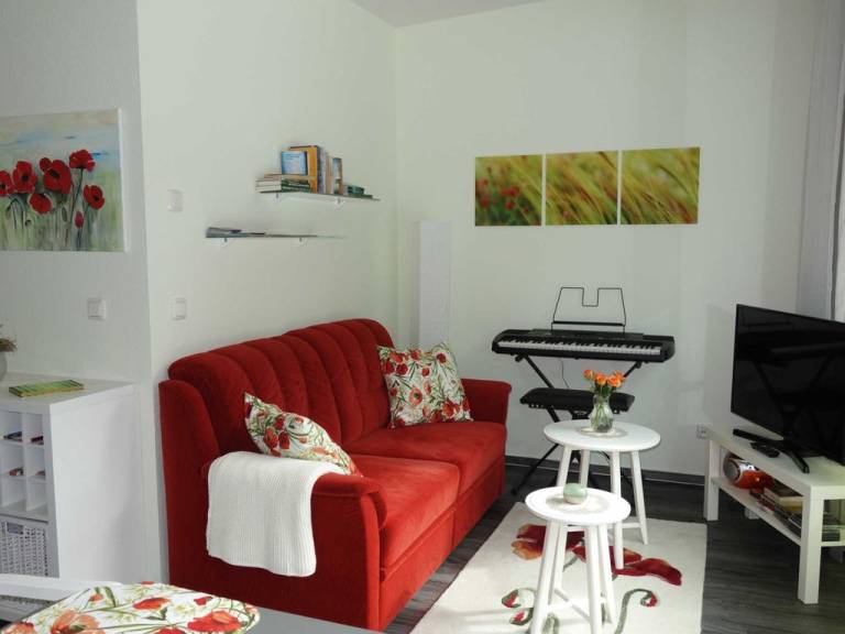 K&uuml;stenwald Ferienwohnung Klatschmohn