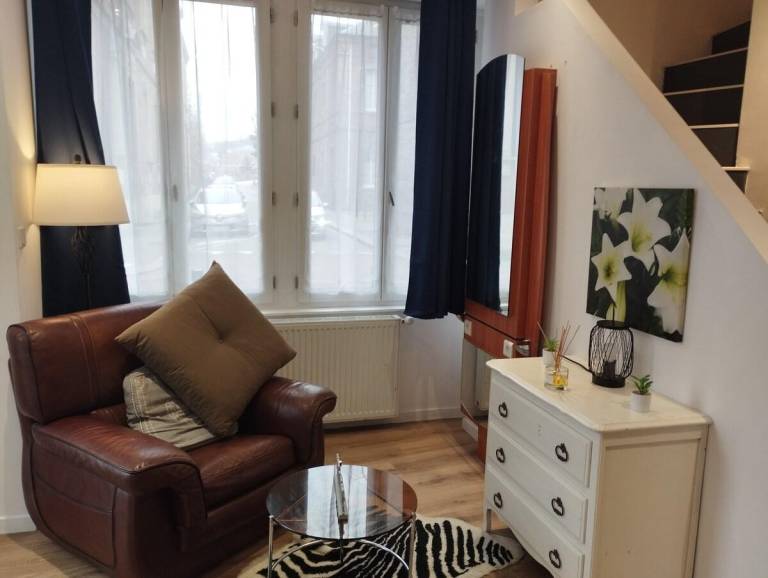 Vacation home with 3 rooms for 6 persons in Dieppe