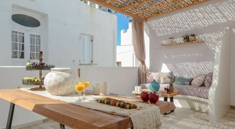 Aegean White Home in Naxos