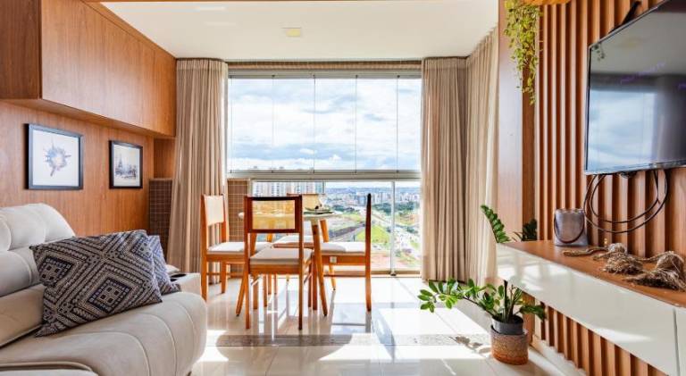 Rental apartment with 2 rooms for 5 persons in Brasília