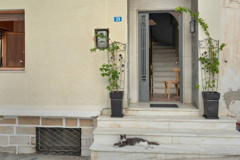 Vacation home with fast internet in Syros