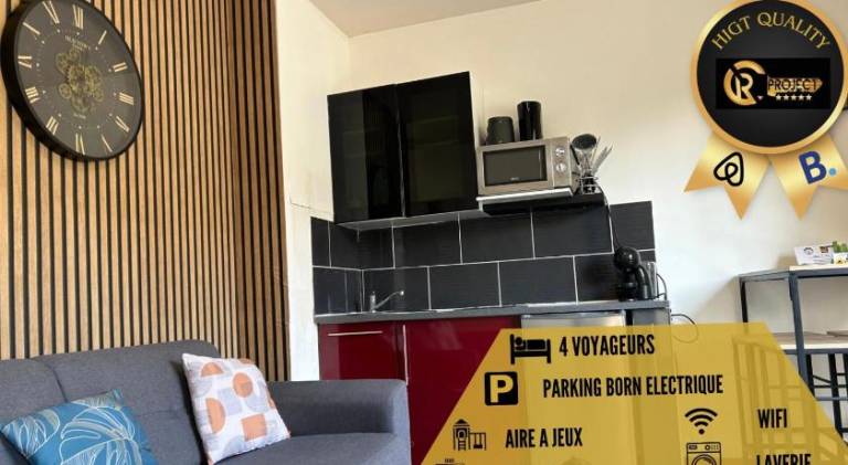 Apartment with barbeque in Lourdes