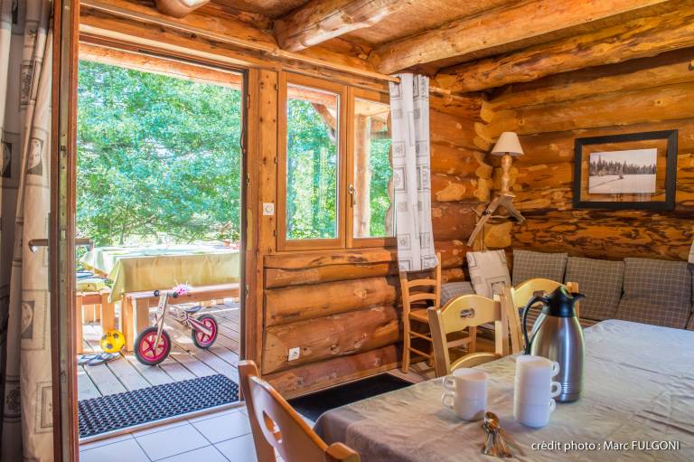 Beau chalet rondins tout confort à La Bresse proche domaine skiable wifi — photo 4