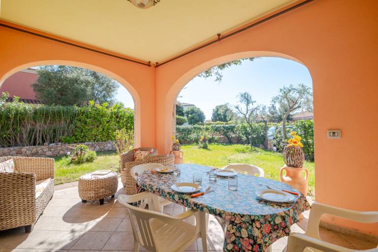 Cottage with Garden in the Center – Private Terrace, Private Garden, Air Conditioning in San Teodoro