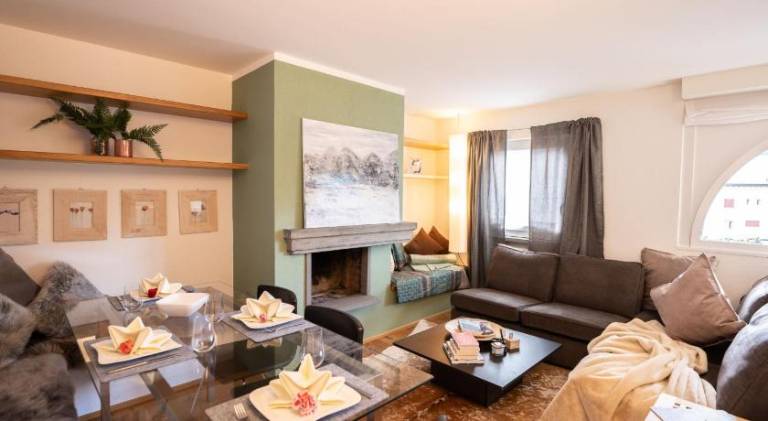 Holiday apartment with 2 rooms for 4 persons in Silvaplana