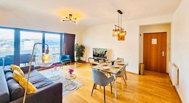 Charming apartment with patio | Close to Adolphe Bridge | Pet-friendly in Luxembourg City