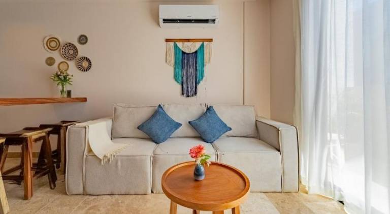Rental apartment with pool in Tulum