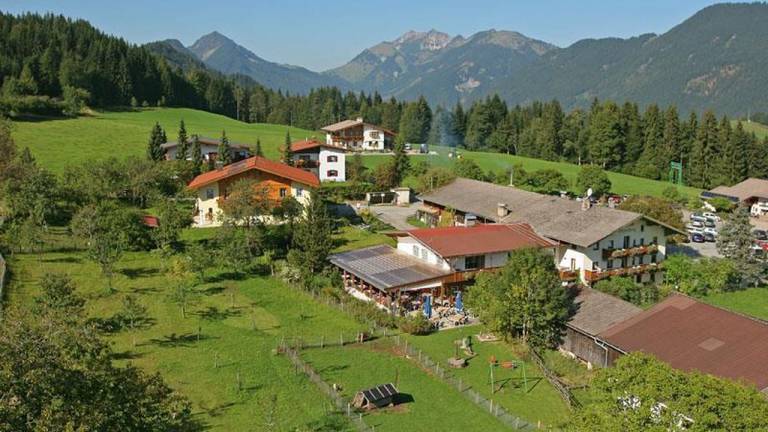 Ferienhaus mit Hund in Mitterland, Thiersee f&uuml;r max. 15 Personen