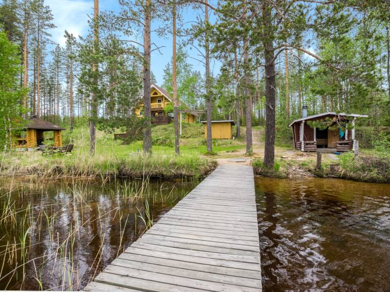 Holiday home with dog in Hankasalmi, Western Finland for amaximum of 8 people
