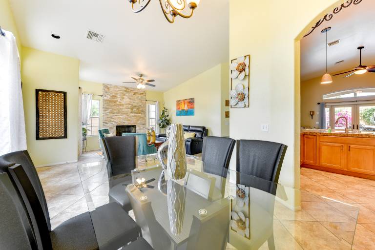Private Pool & Patio: Desert Hot Springs Retreat — photo 4