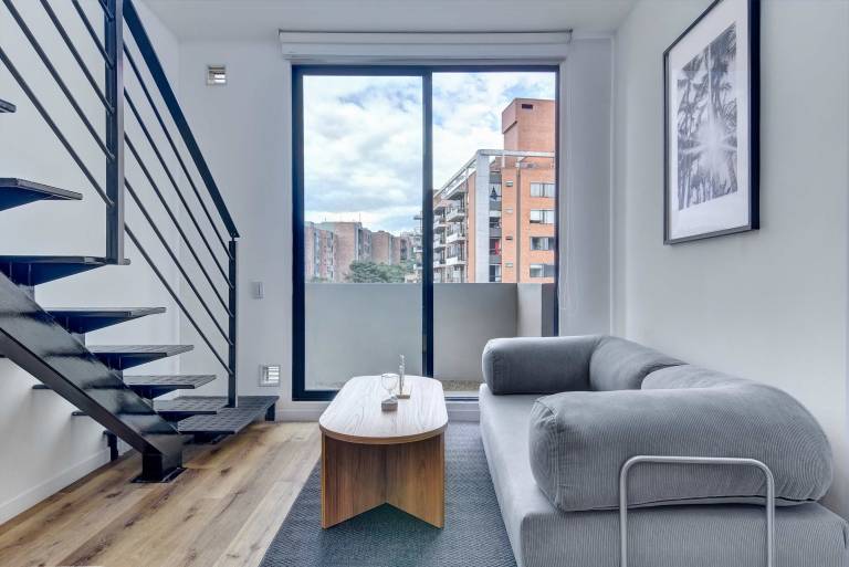 w Stylish Cozy Duplex Loft in Chapinero Alto