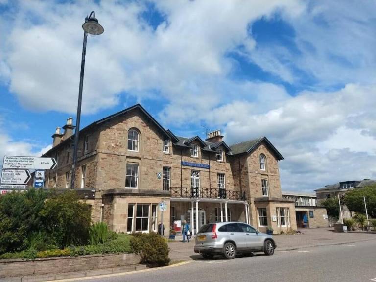The National Hotel in Dingwall