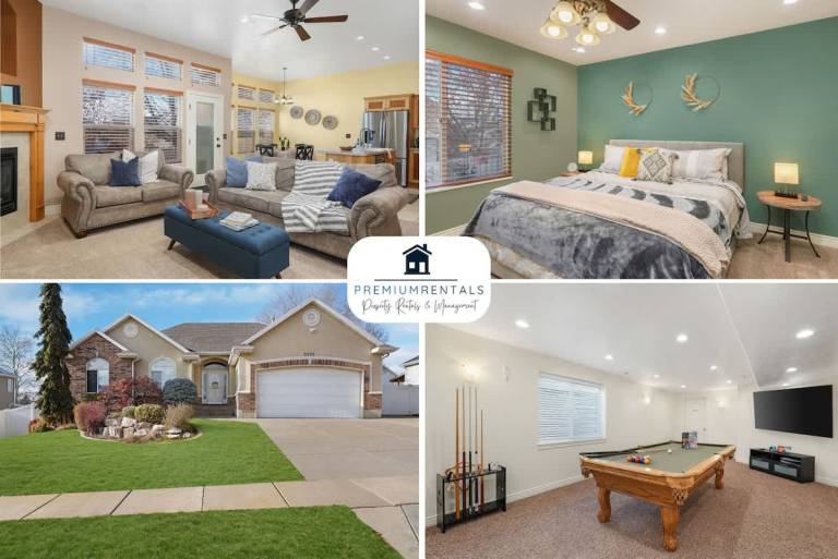 Family-friendly pleasant house with garden | Pet-friendly in Layton, UT