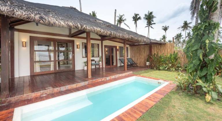 Rare Beachfront Villa - 2BR - 6 Pax Private Pool on Tuason Surf Spot — photo 2