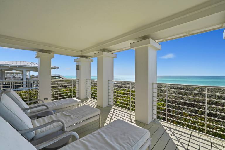Vacation home with barbecue & pool | Sea view in Seaside, FL