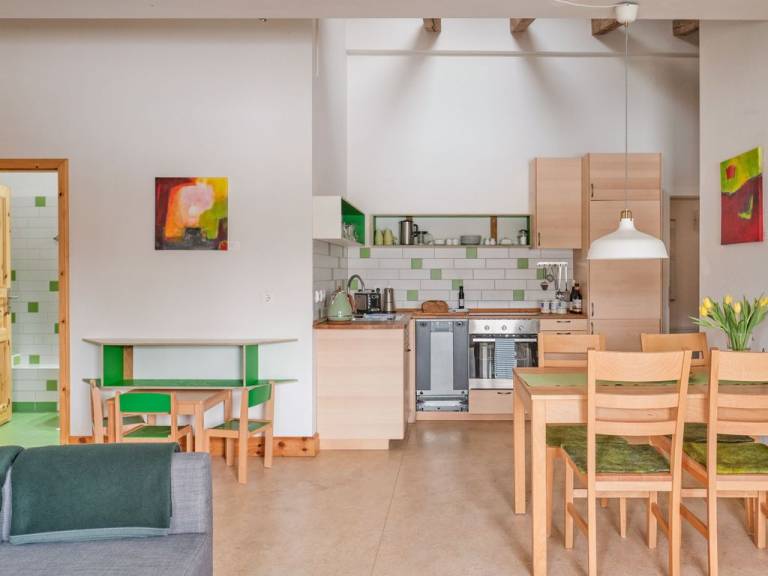 Ferienwohnung grün