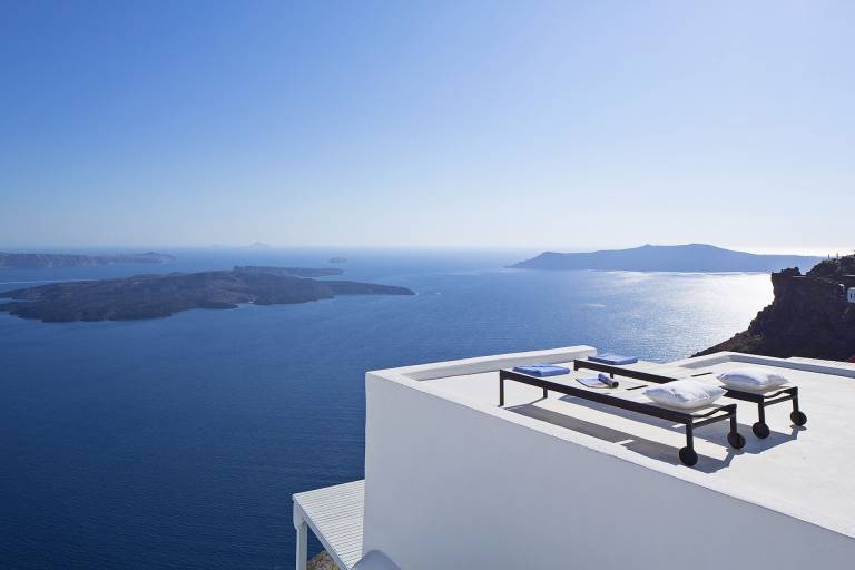 Ferienhaus in Imerovigli, Santorin, Griechenland