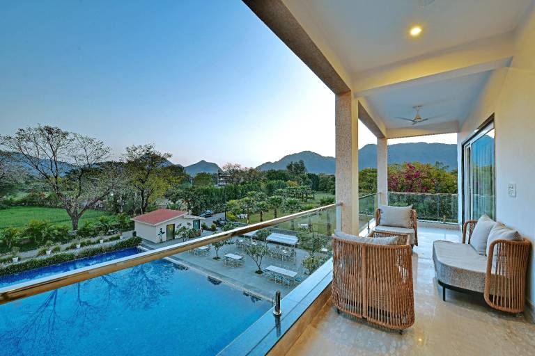 Villa Le Palm - Luxury Resort (3 KM from Fatehsagar Lake) — photo 3
