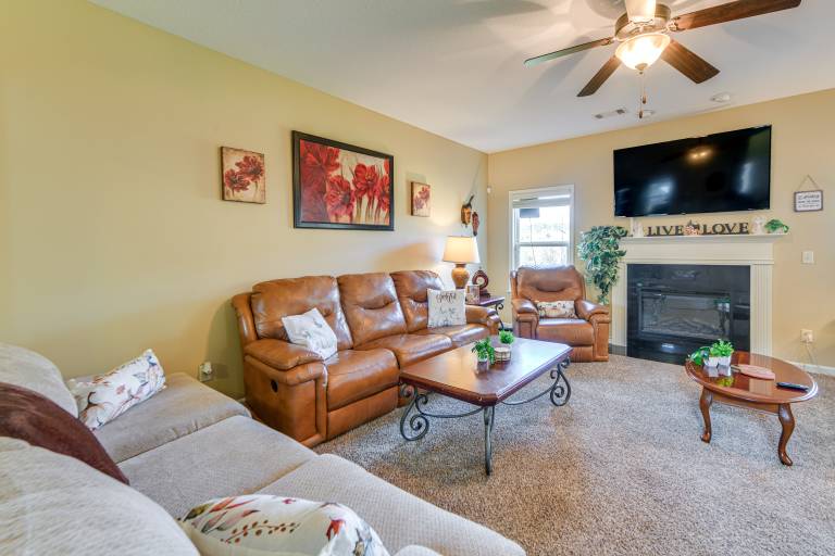 Fenced Yard & Patio Family Home Near Fort Benning