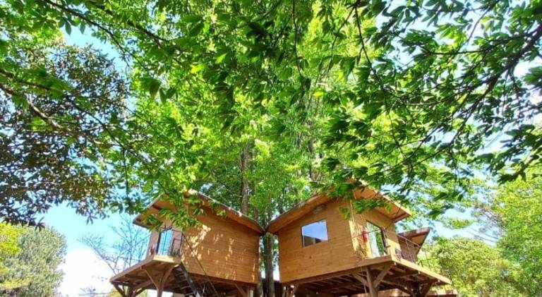 Lodge with pool, terrace & grill in Camanducaia