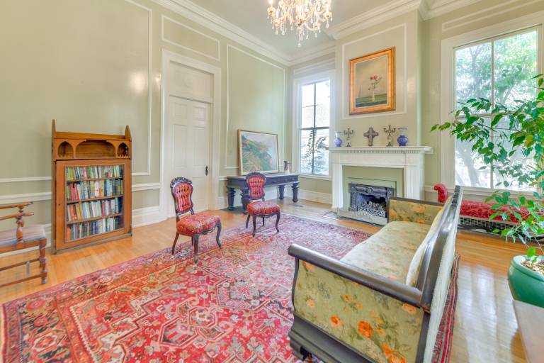 Ornate Victorian Home w/ Courtyard & Fire Pit! — photo 5