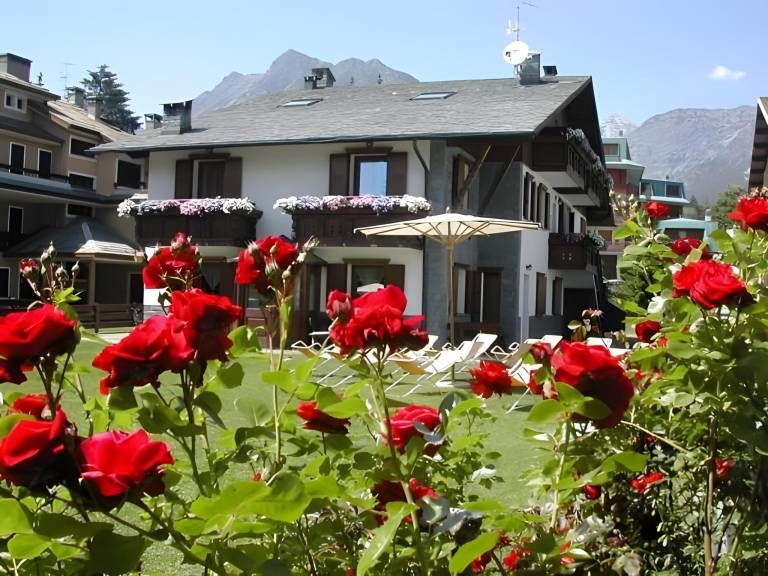 Holiday apartment with patio, garden & BBQ in Bormio