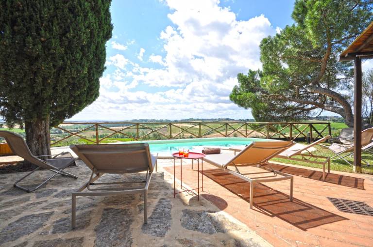 Ferienhaus in Castelnuovo Berardenga, Ficareto f&uuml;r max. 6 Personen, 
