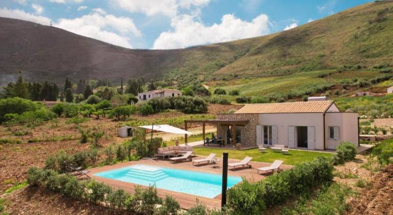 Villa with pool in Castellammare del Golfo