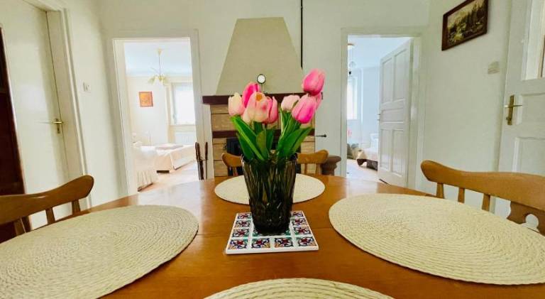 Vacation home with patio & yard in Veszprem