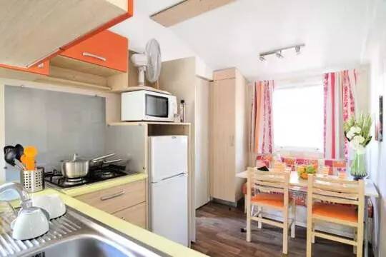 Mobile home with sauna, pool & barbeque | Pets allowed — photo 3