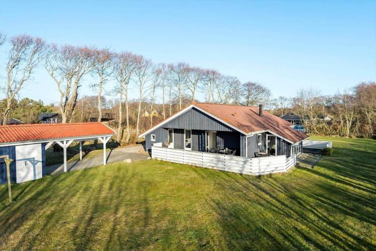 Ferienhaus mit Hund in Rindby Strand, Dänemark für max. 6 Personen