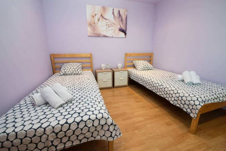 Two bedroom apartment with balcony and sea view Njivice, Krk (A-21862-b) — photo 5