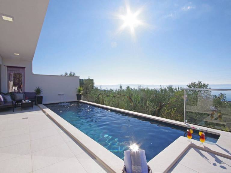 Children-friendly vacation home with terrace, private pool & barbeque | Mountain view | Dogs allowed — photo 4