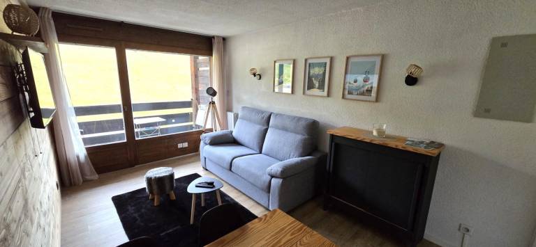 1st floor, balcony, parking, tv, ski locker, 24m², Les Gets — photo 2
