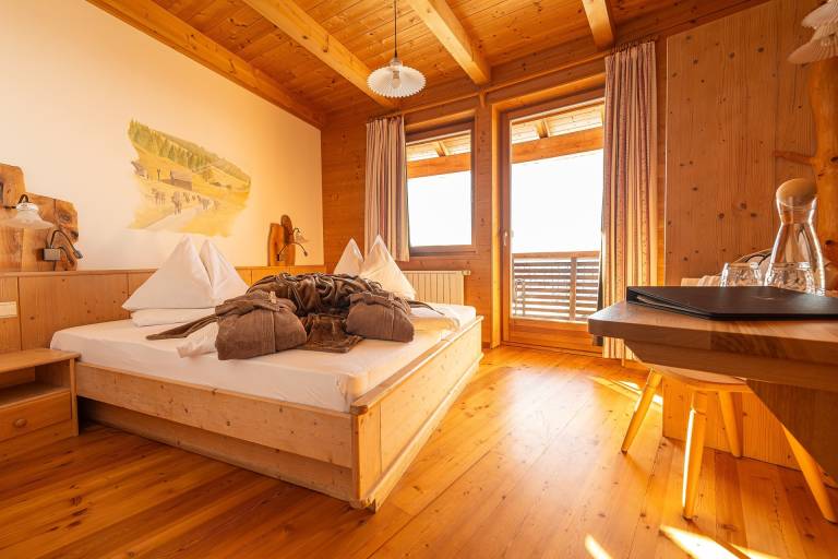 Private room with fast internet, sauna & yard | Mountain view in Bressanone