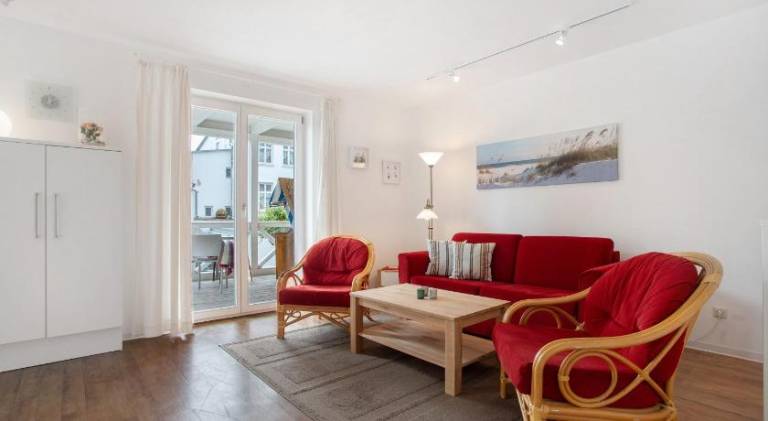 Rental apartment with 2 rooms for 6 persons in Ostseebad Baabe