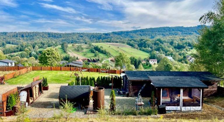 Domek w stylu alpejskim  Solina