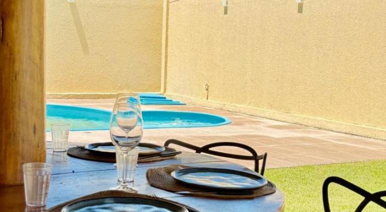 House with pool in São Miguel dos Milagres