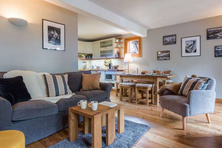 Spacious duplex with terrace in Les Houches — photo 3
