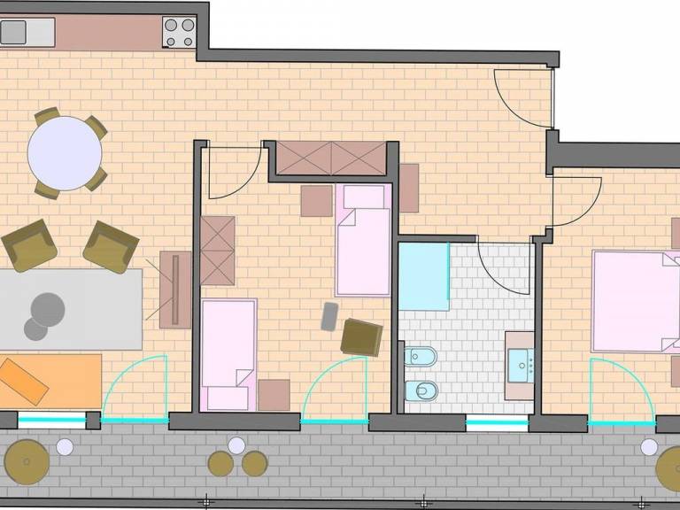 Ferienwohnung mit Hund in Bruneck, Reischach f&uuml;r max. 4 Personen