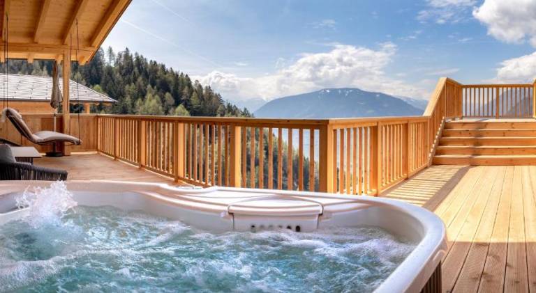Spacious serviced apartment with garden, sauna & patio | Perfect for remote work | Pet-friendly in Schenna